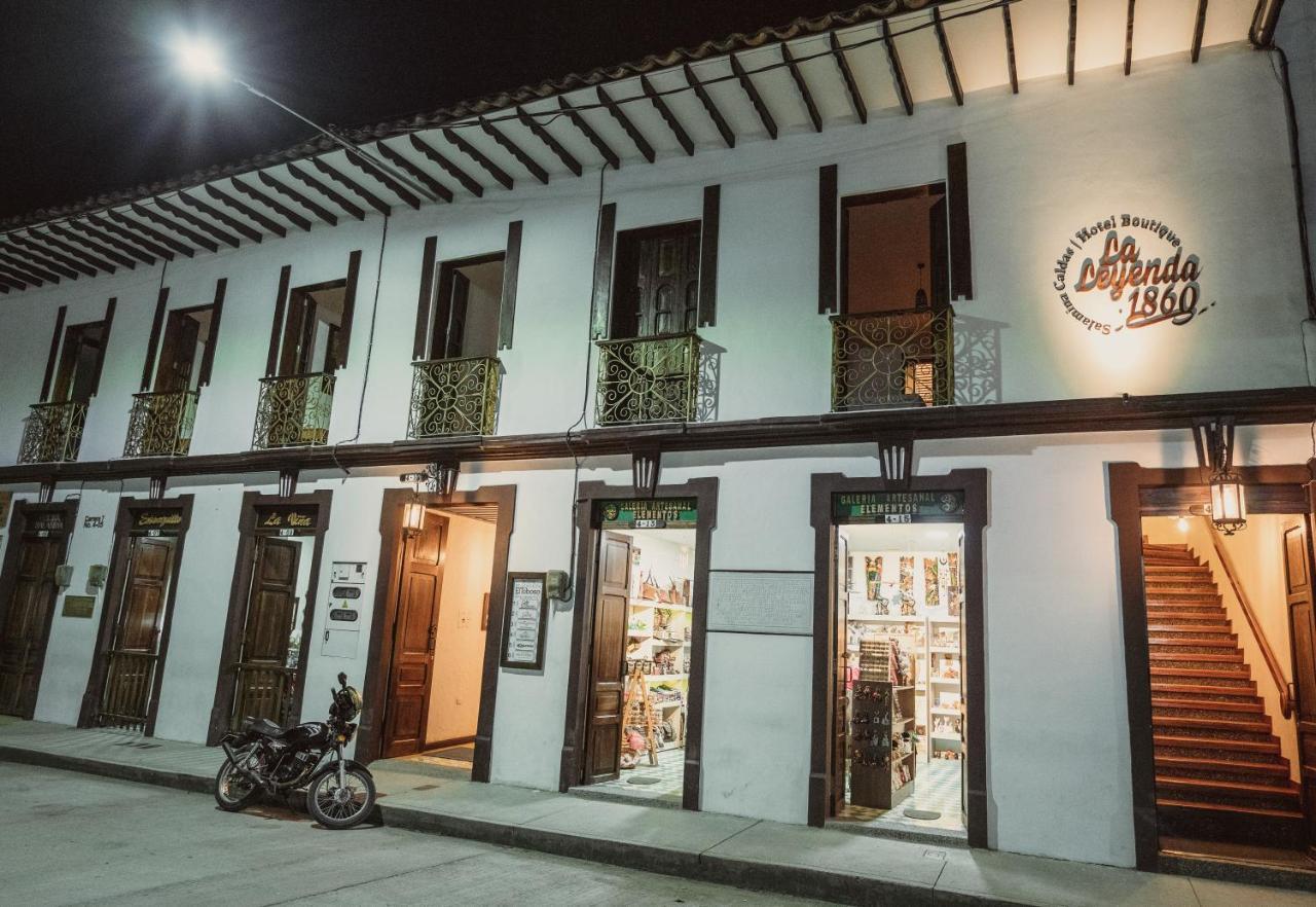 Hotel Boutique La Leyenda 1860 Salamina Eksteriør billede