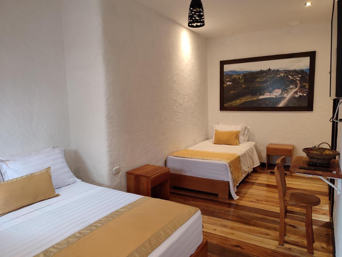 Hotel Boutique La Leyenda 1860 Salamina Eksteriør billede